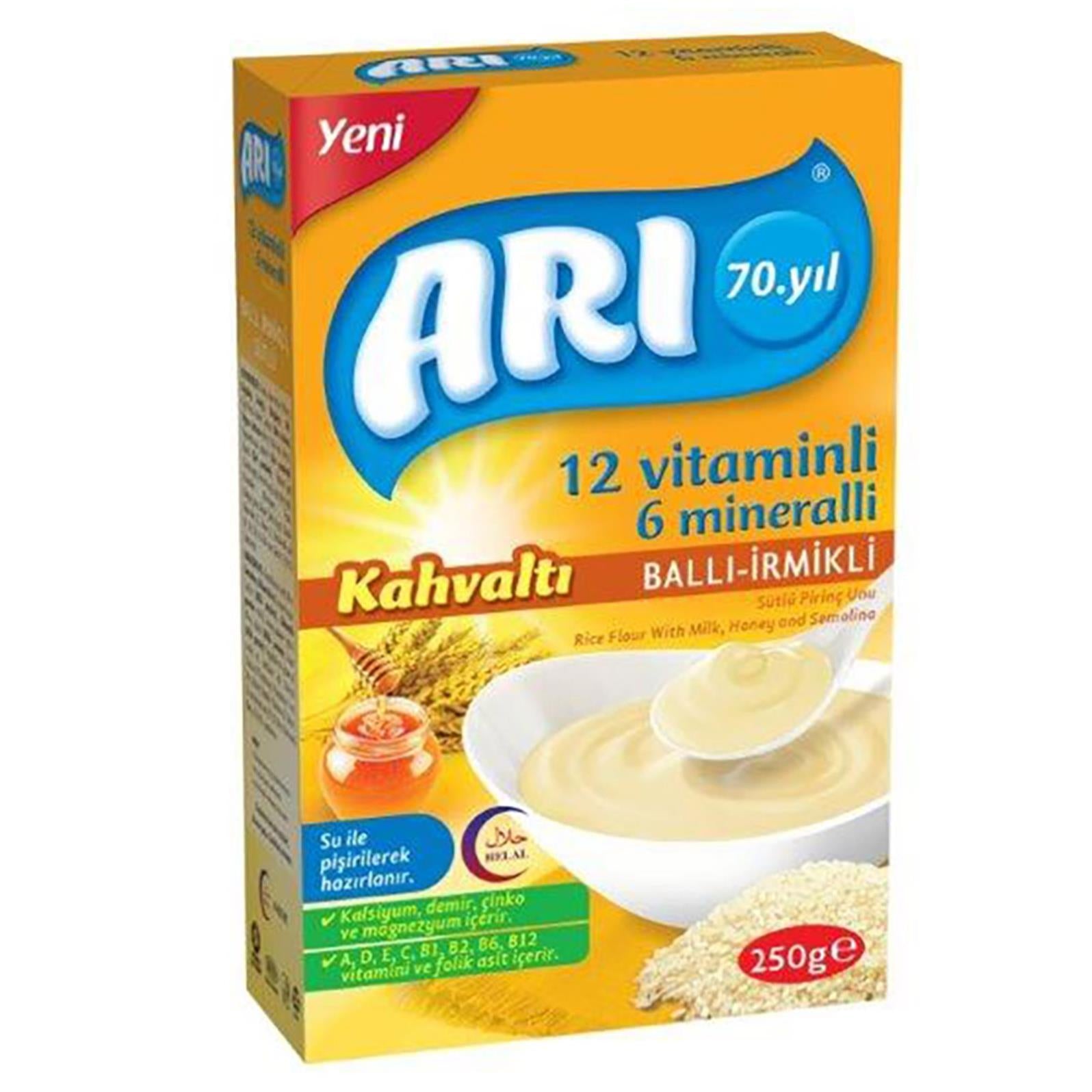 Arı Mama Ballı Ve İrmikli Kavaltı Ek Gıda 250 gr