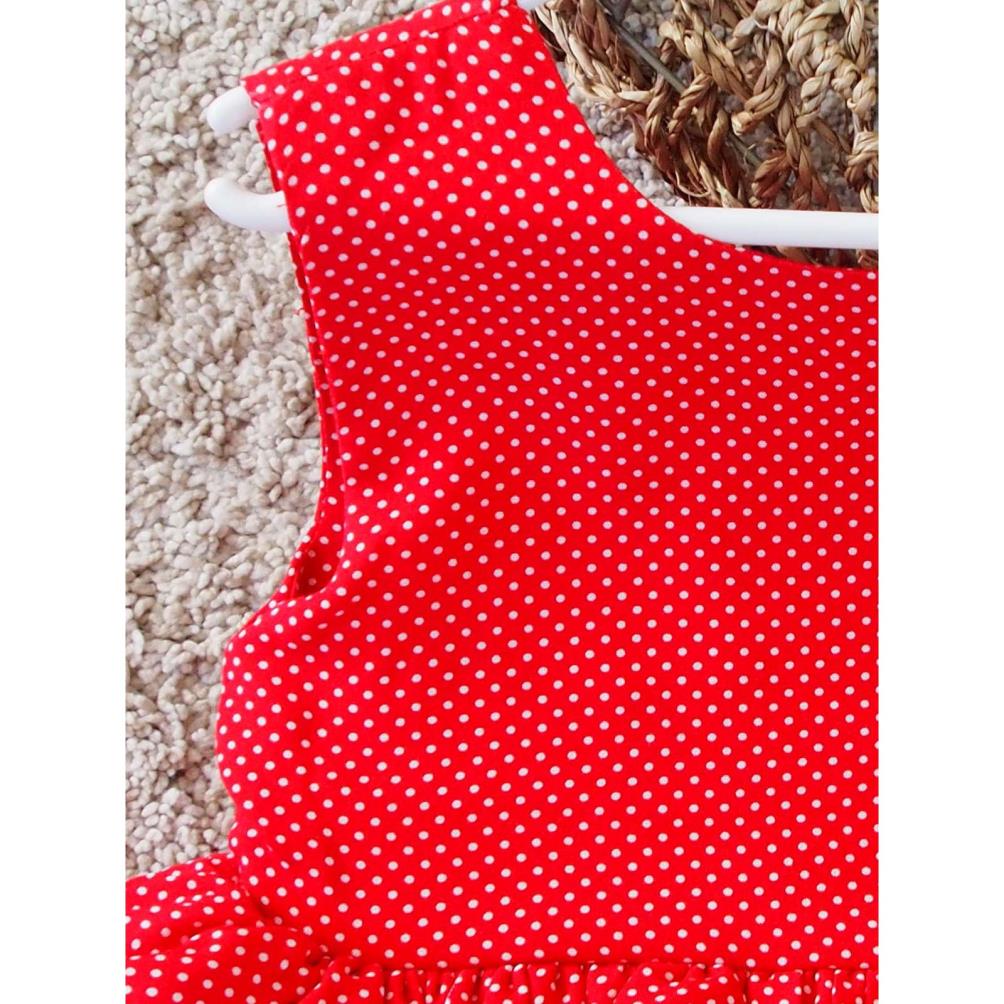 Shecco Babba Fiyonklu Kız Çocuk Tütü Elbise Bandana Takım 1-8 Yaş - Kırmızı