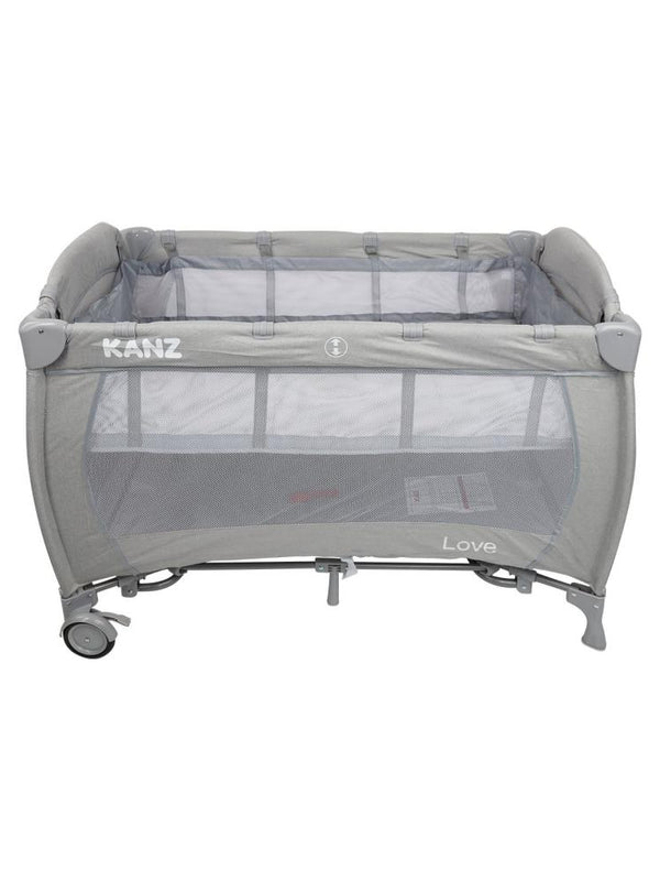 Kanz Love Lüx Arakatlı 70x110 cm Oyun Park - Gri