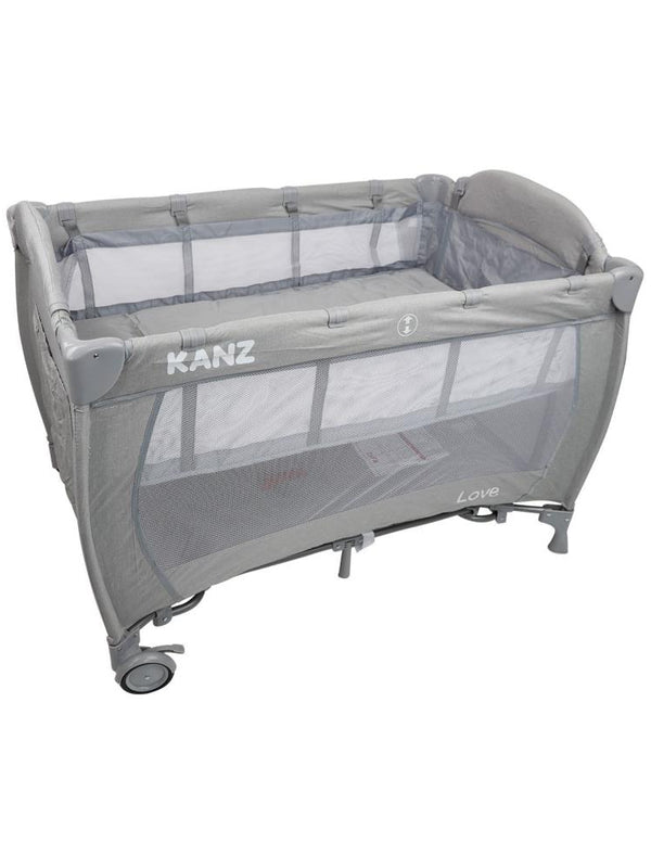 Kanz Love Lüx Arakatlı 70x110 cm Oyun Park - Gri