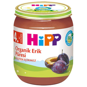 Hipp Organik Erikli Kavanoz Maması 125 gr +4 Ay