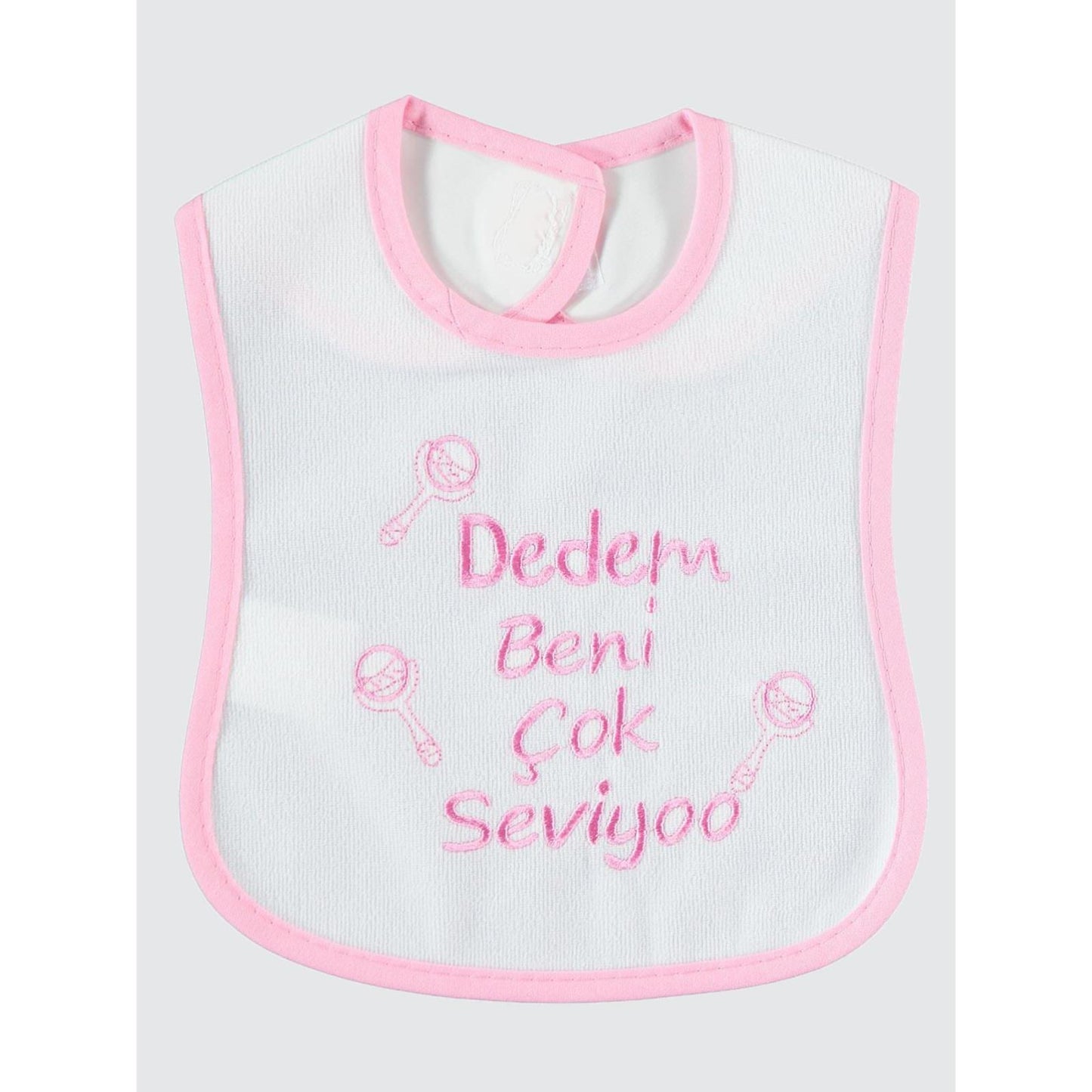 Civil Baby Bebek Mama Önlüğü  0-24 Ay - Pembe