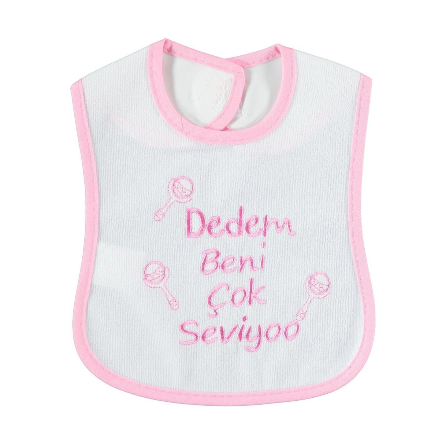 Civil Baby Bebek Mama Önlüğü  0-24 Ay - Pembe