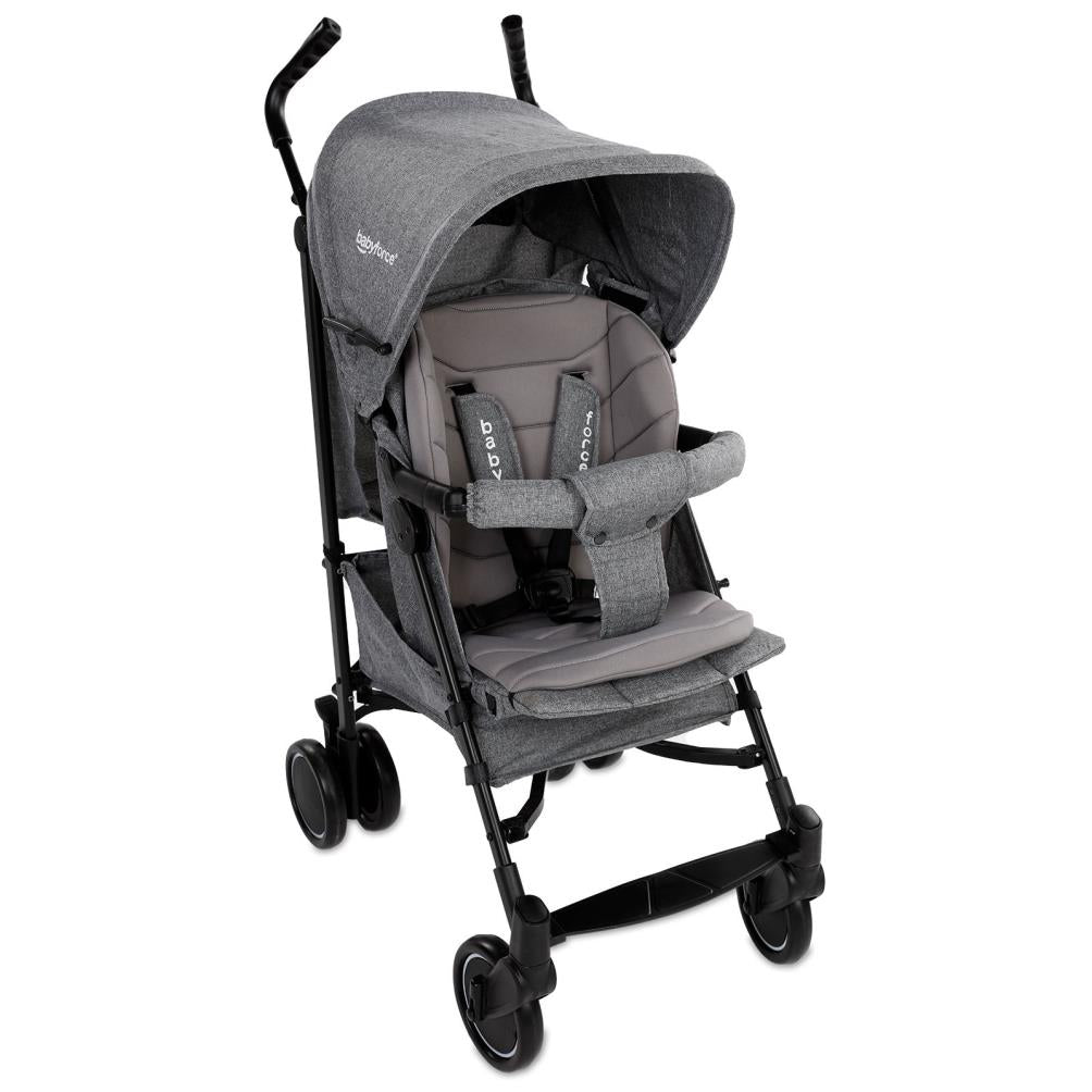 Baby Force Polo20 Lüks Baston Bebek Arabası - Gri