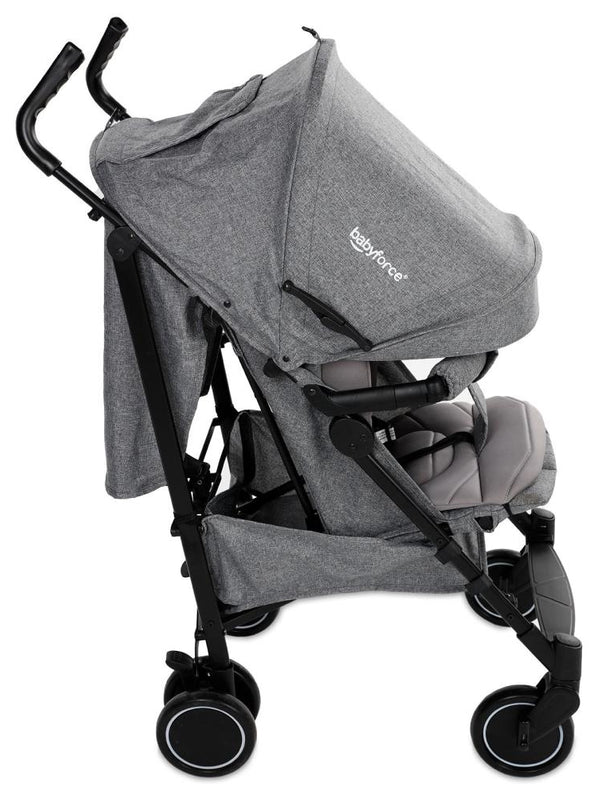 Baby Force Polo20 Lüks Baston Bebek Arabası - Gri