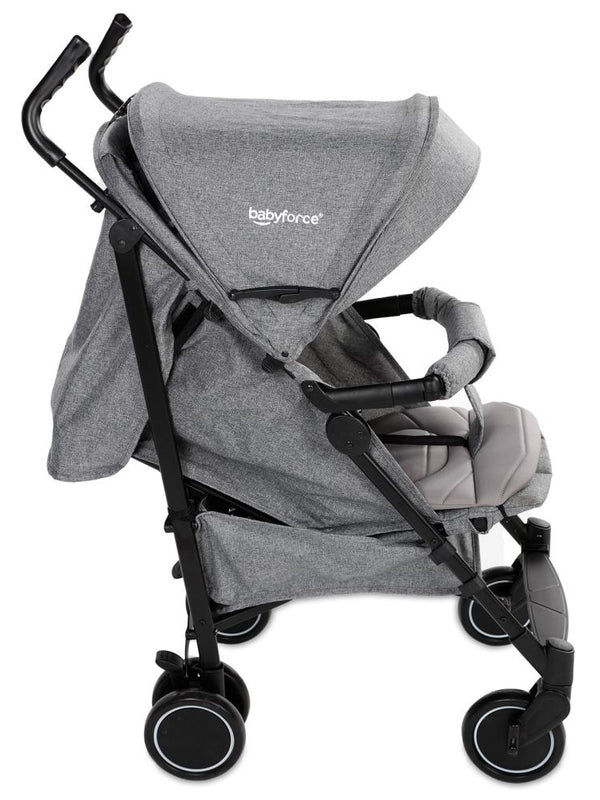 Baby Force Polo20 Lüks Baston Bebek Arabası - Gri