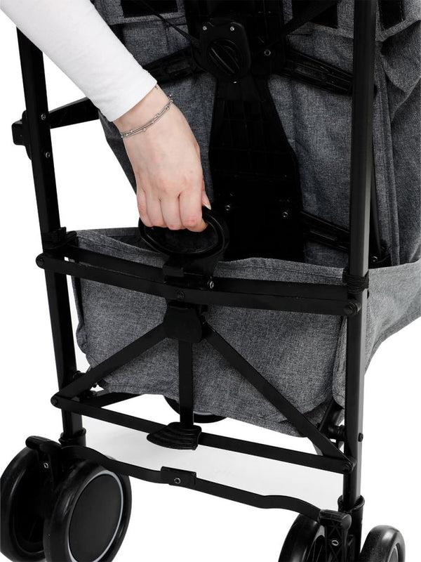 Baby Force Polo20 Lüks Baston Bebek Arabası - Gri