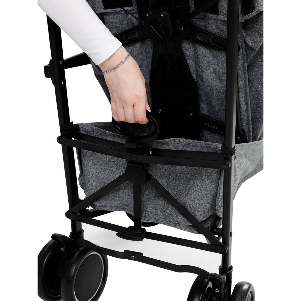 Baby Force Polo20 Lüks Baston Bebek Arabası - Gri