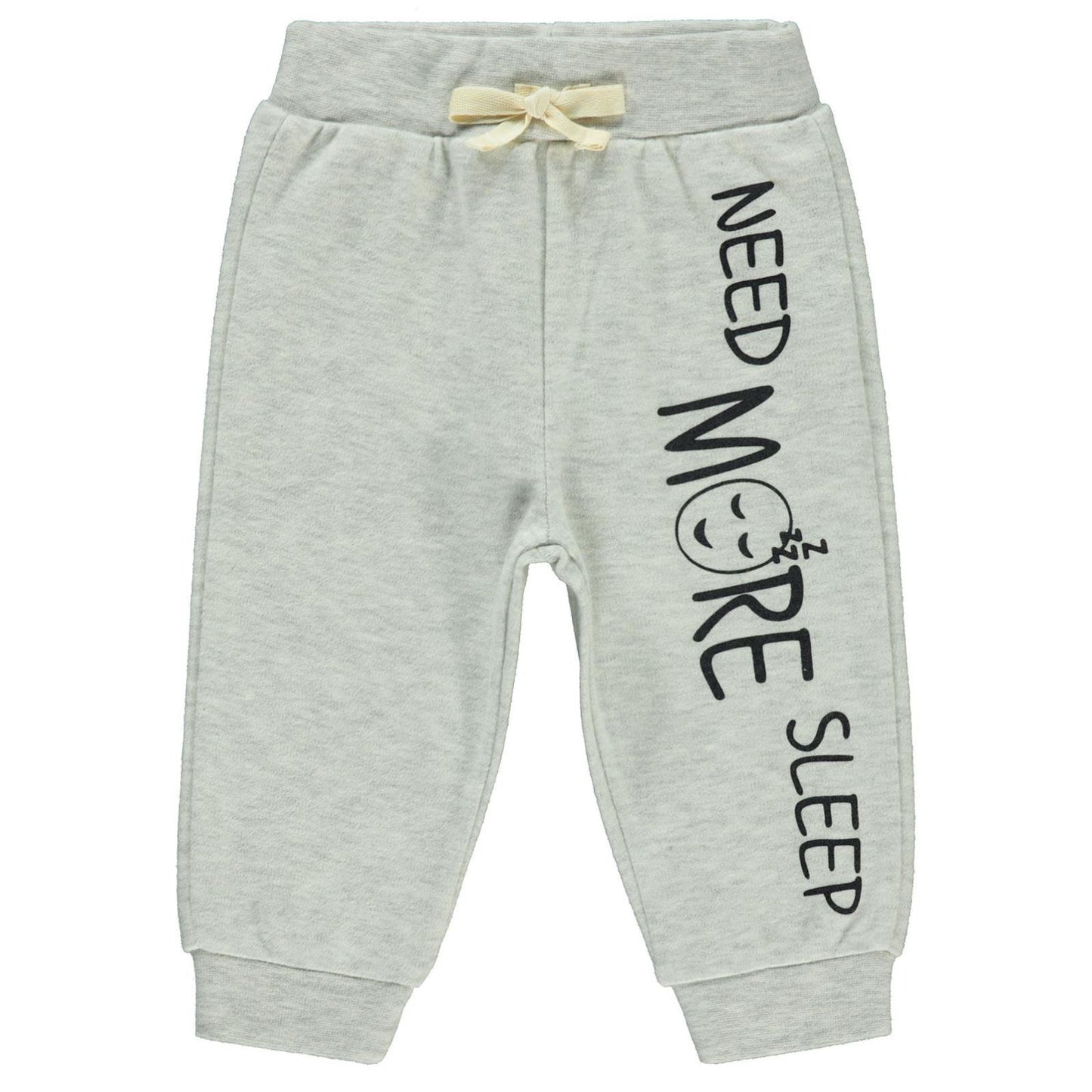 Civil Baby Need More Sleep Baskılı 6-18 Ay Tek Alt Bebe - Yeşil