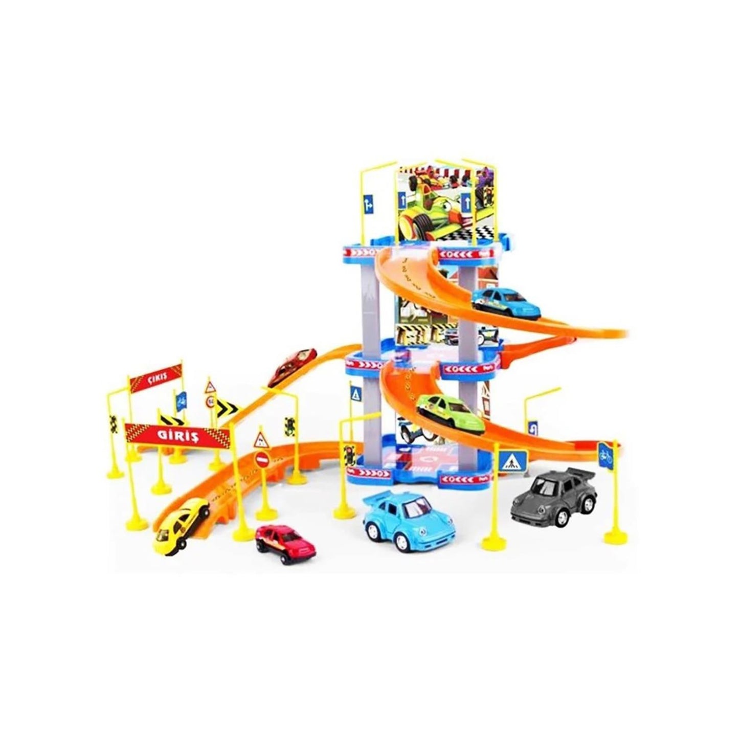 Erdem Oyuncak Küçük Otopark Set