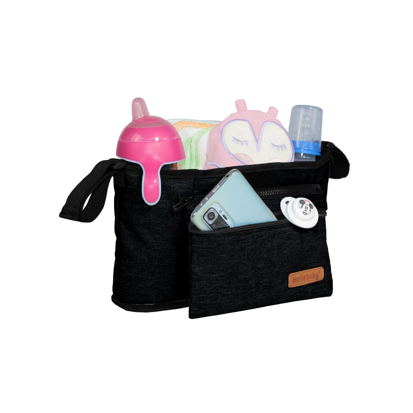 Molls Baby-Molpaş  Baby Bebek Arabası Organizer - Siyah
