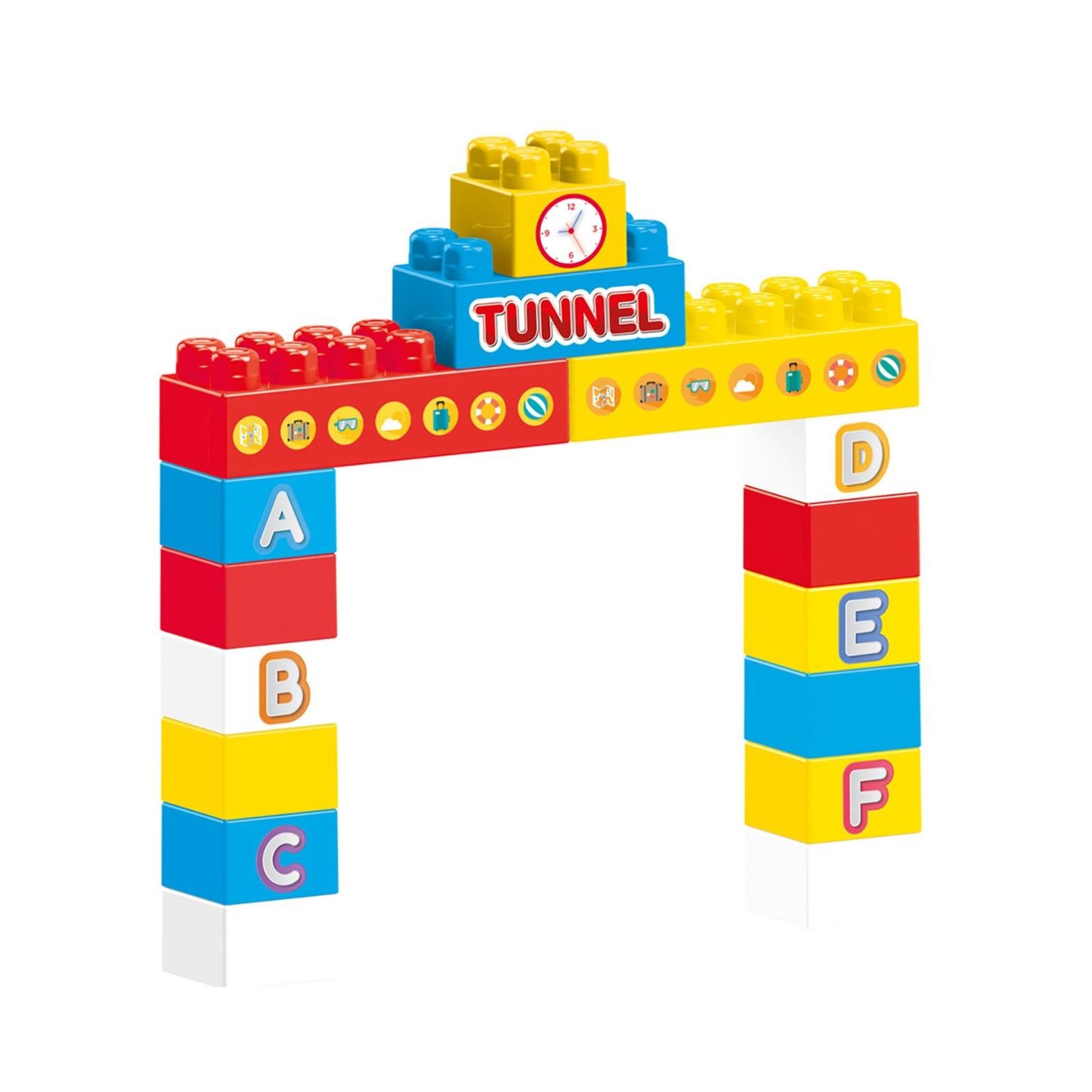 Dolu Oyuncak Baskılı Torbada Mını Bloklar 150 Parca