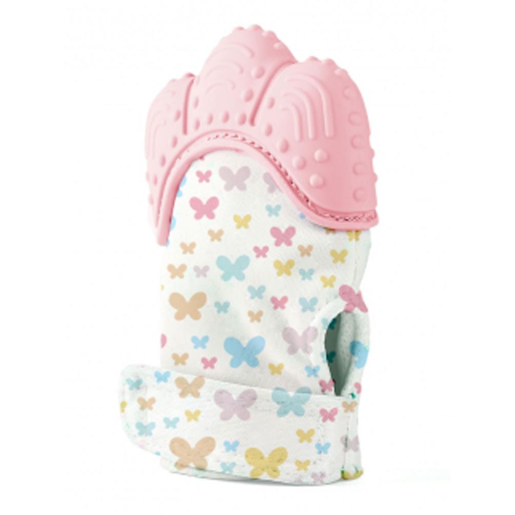 Babyjem Dis Kaşıyıcı Eldiven - Pembe