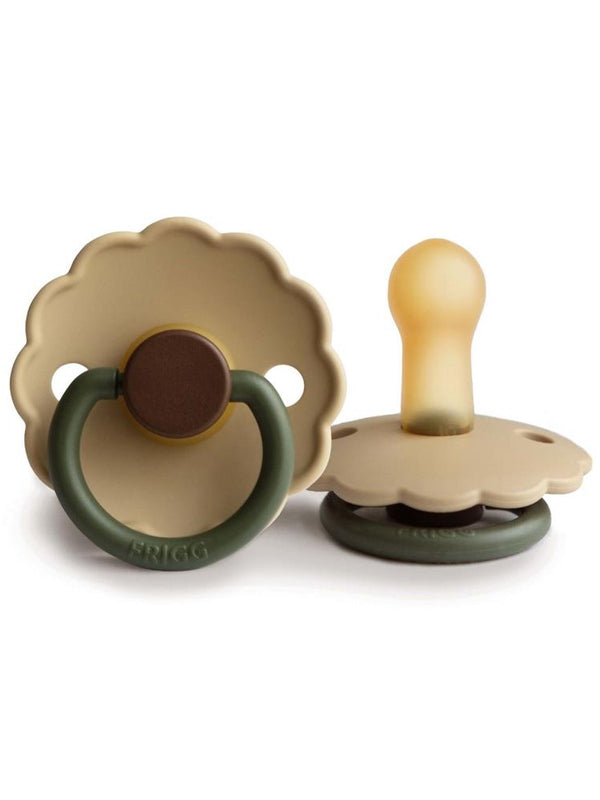 Frigg Daisy Kauçuk Emzik 6-18 Ay - Kahverengi
