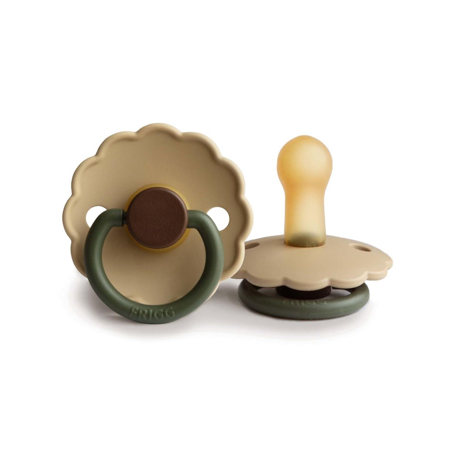 Frigg Daisy Kauçuk Emzik 6-18 Ay - Kahverengi
