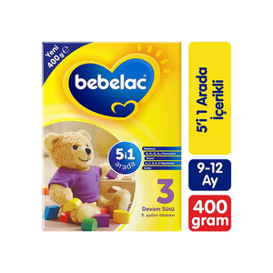 Bebelac 3 Devam Sütü 400 G 9-12 Ay