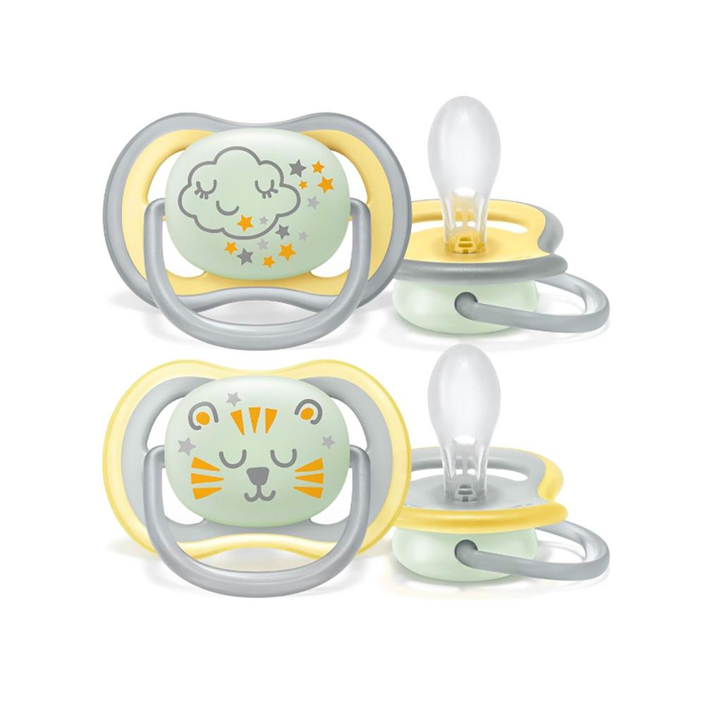 Philips Avent Ultra Air Night Time 2'li Emzik 18 Ay