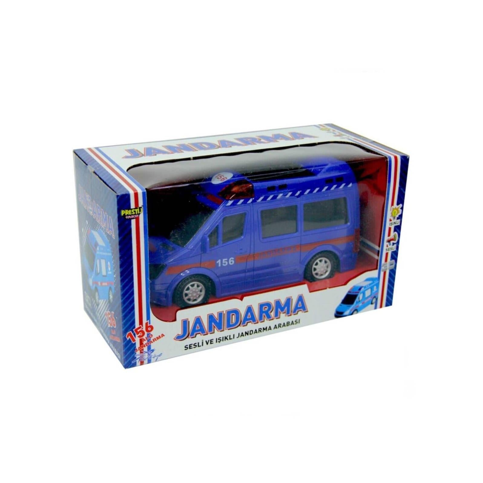 Prestij Oyuncak Kutulu Pilli Işıklı Jandarma İmdat