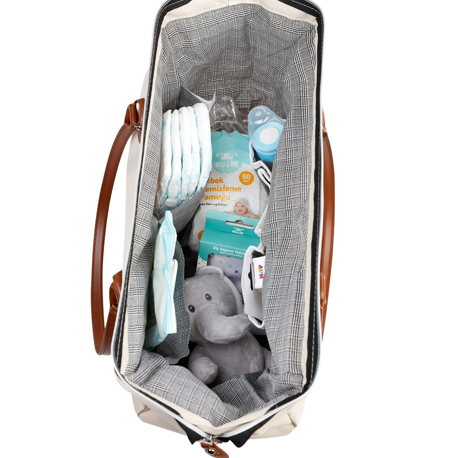 Stylo Mommy Bag Anne Bebek Bakım Çantası - Bej