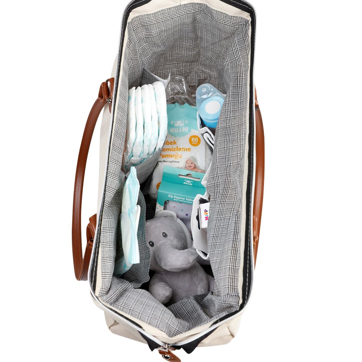 Stylo Mommy Bag Anne Bebek Bakım Çantası - Bej