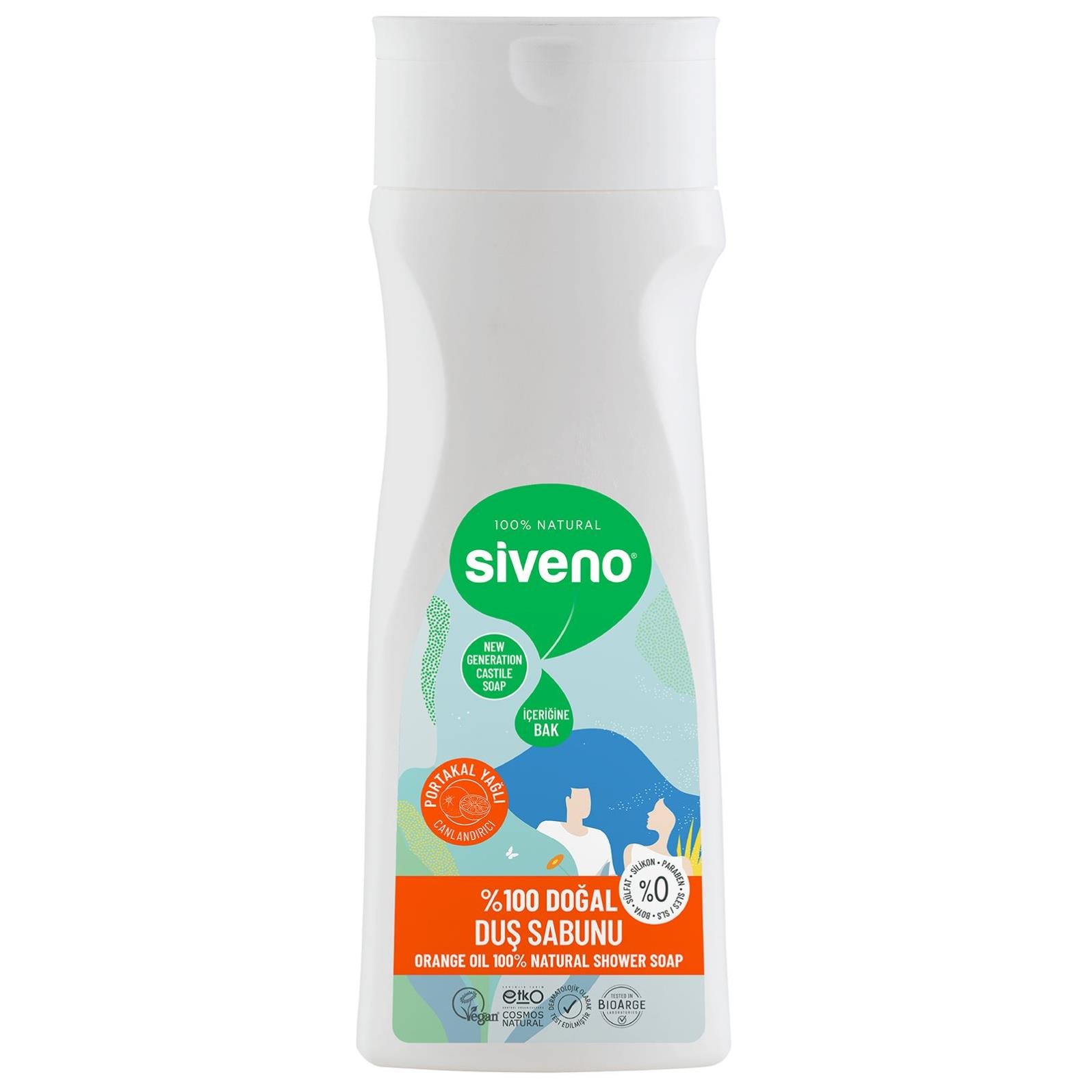 Siveno % 100 Doğal Portakal Yağlı Duş Sabunu
