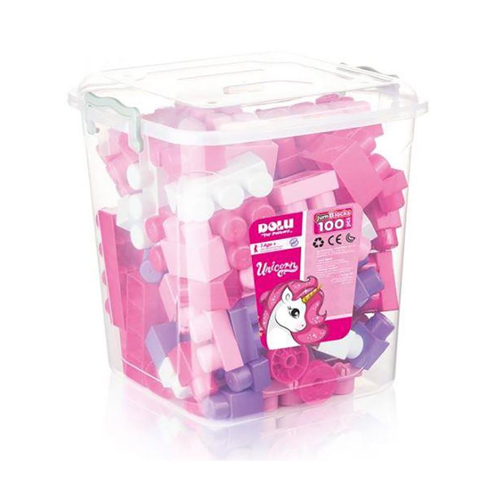 Dolu Unicorn Sandıkta Mega Blok 100 Parca