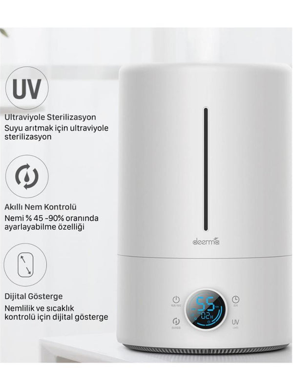 Deerma Ultraviyole (uvc) Ultrasonik Soğuk Hava Nemlendirici