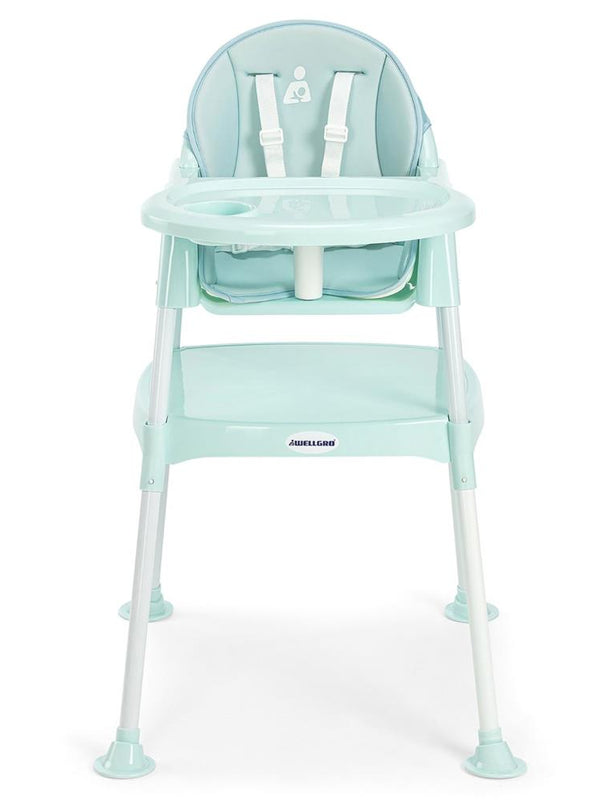 Wellgro Pretty 3in1 Çalışma Masalı Mama Sandalyesi - Yeşil