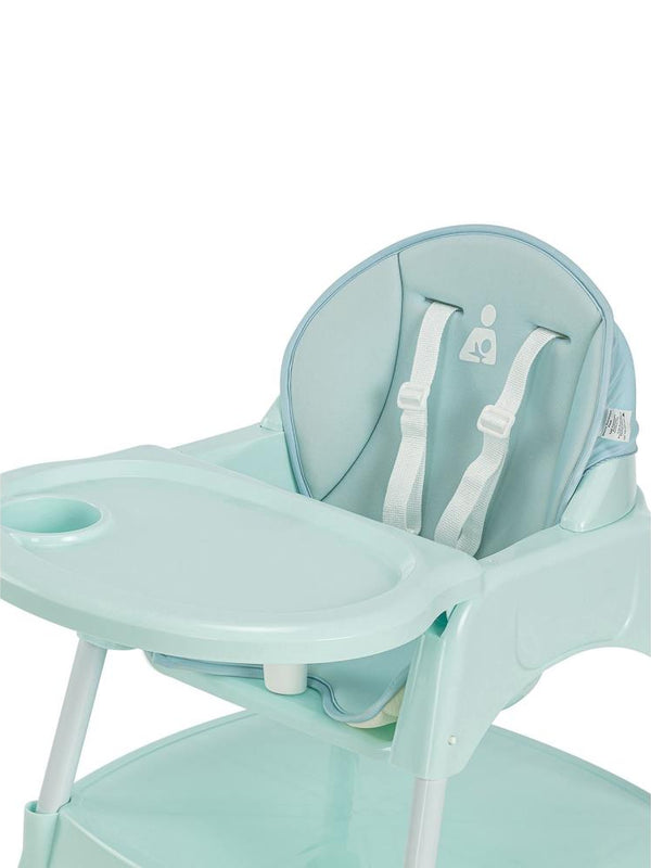 Wellgro Pretty 3in1 Çalışma Masalı Mama Sandalyesi - Yeşil