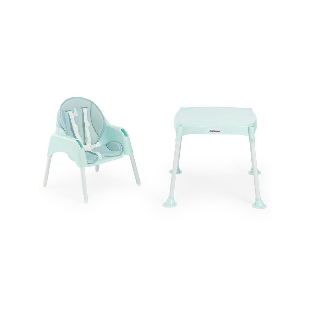 Wellgro Pretty 3in1 Çalışma Masalı Mama Sandalyesi - Yeşil