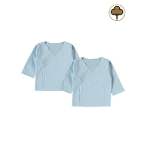 Civil Baby Organik Pamuklu 2'li İç Zıbın - Mavi