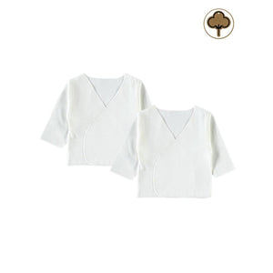 Civil Baby Organik Pamuklu 2'li İç Zıbın - Ekru