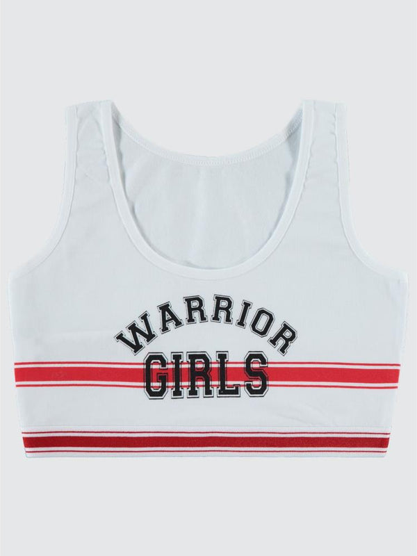 Civil Girls Warrıor 8-14 Yaş Büstiyer - Beyaz