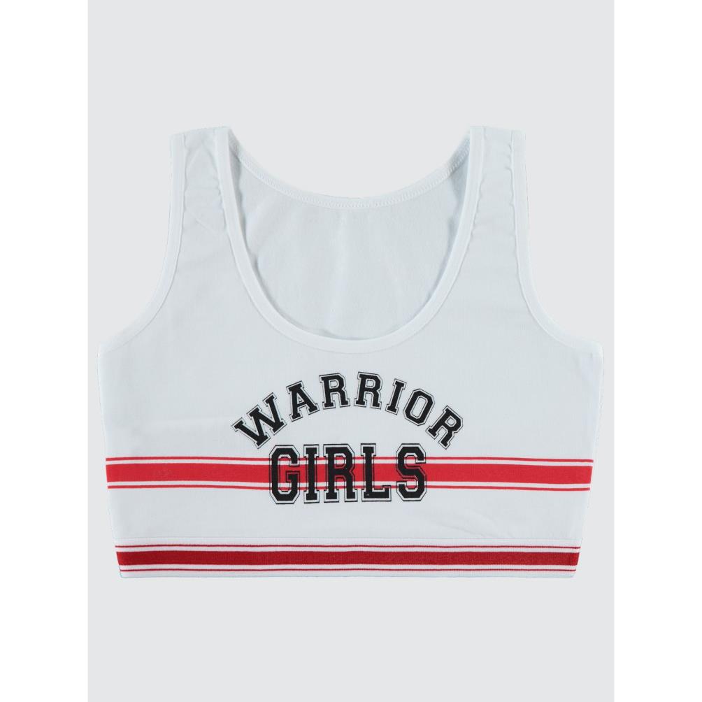 Civil Girls Warrıor 8-14 Yaş Büstiyer - Beyaz