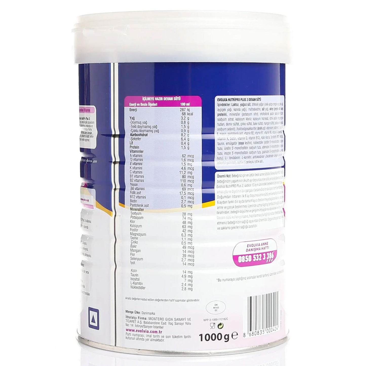 Evolvia NutriPRO Plus 3 - 1000 Gr