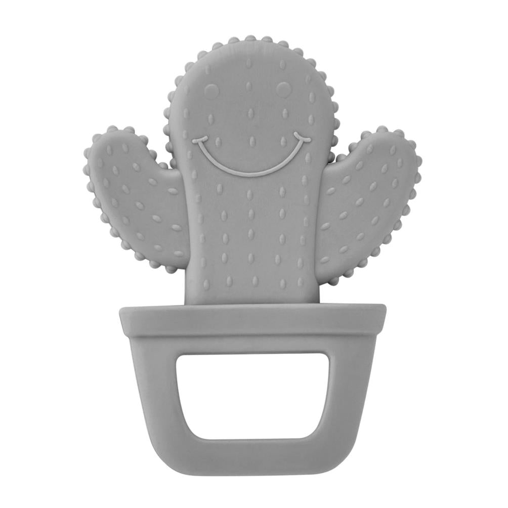 Babyjem Diş Kaşıyıcı Kaktüs - Gri