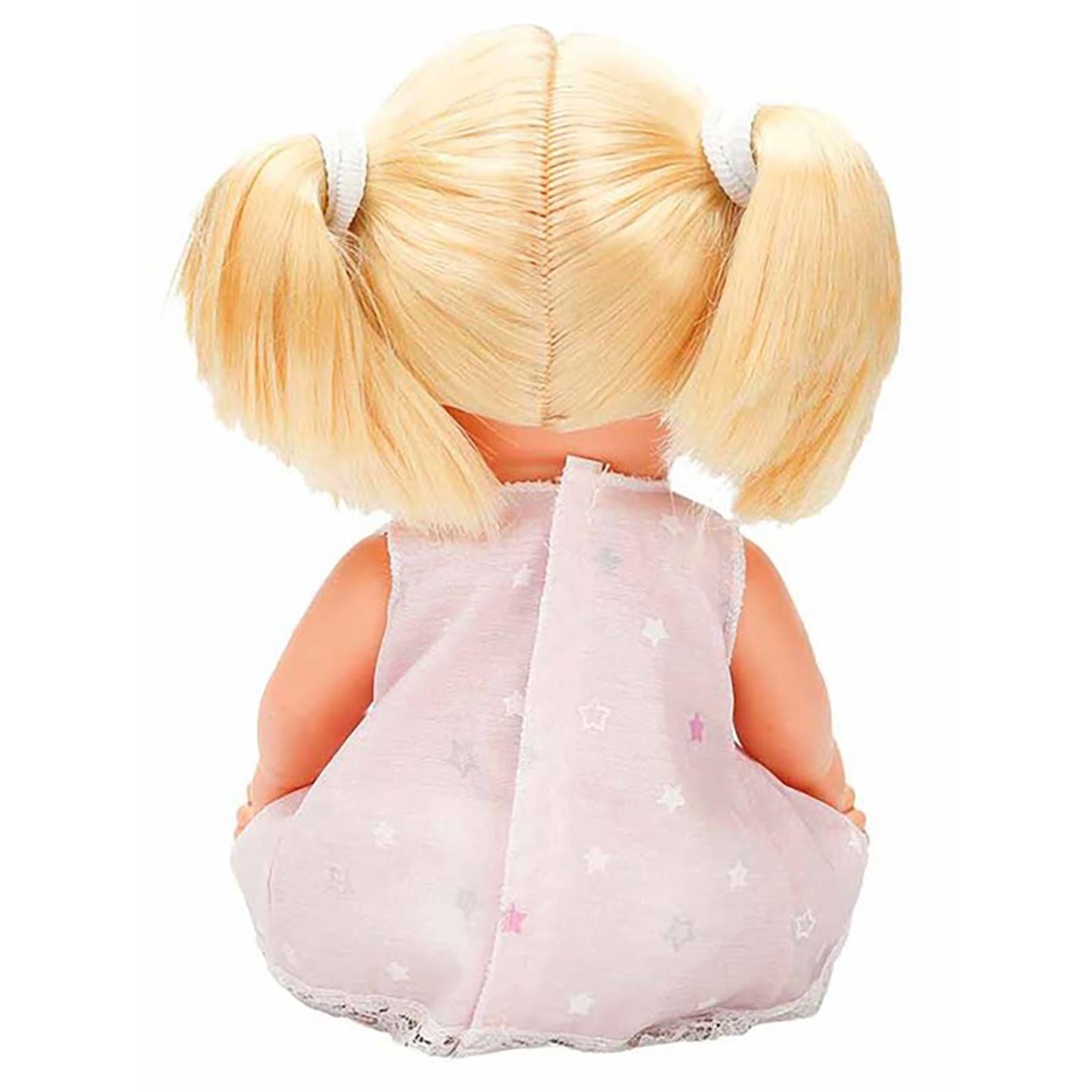 Sunman Oyuncak Bebek Set Boubou Altını Islatan 30Cm.Saçlı/Sessiz