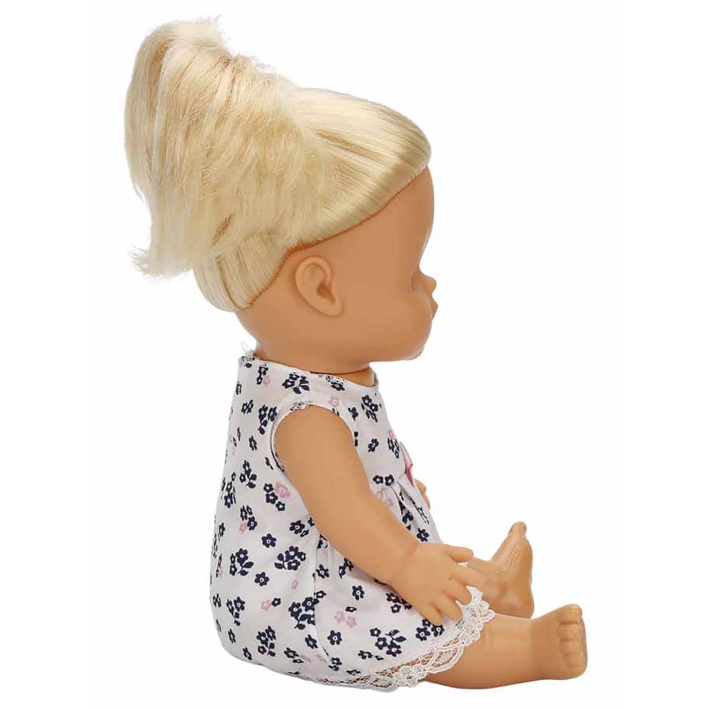 Sunman Oyuncak Bebek Set Boubou Altını Islatan 30Cm.Saçlı/Sessiz