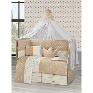 Aras Bebe Doğa Uyku Seti 60*120 - Kahverengi