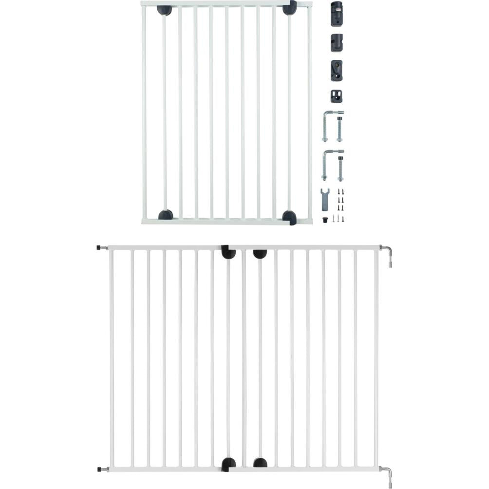 Wellgro 62-102 cm Metal Uzayan Güvenlik Kapısı - Beyaz