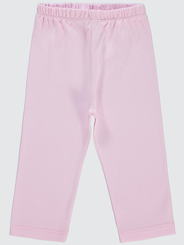 Civil Baby Düz Model Beli Lastikli 12-24 Ay Tek Alt Bebe - Pembe