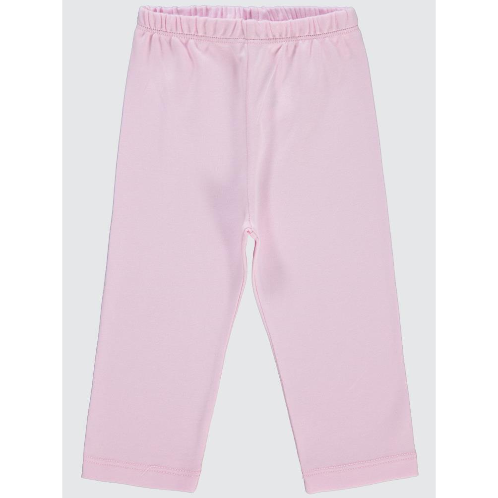 Civil Baby Düz Model Beli Lastikli 12-24 Ay Tek Alt Bebe - Pembe