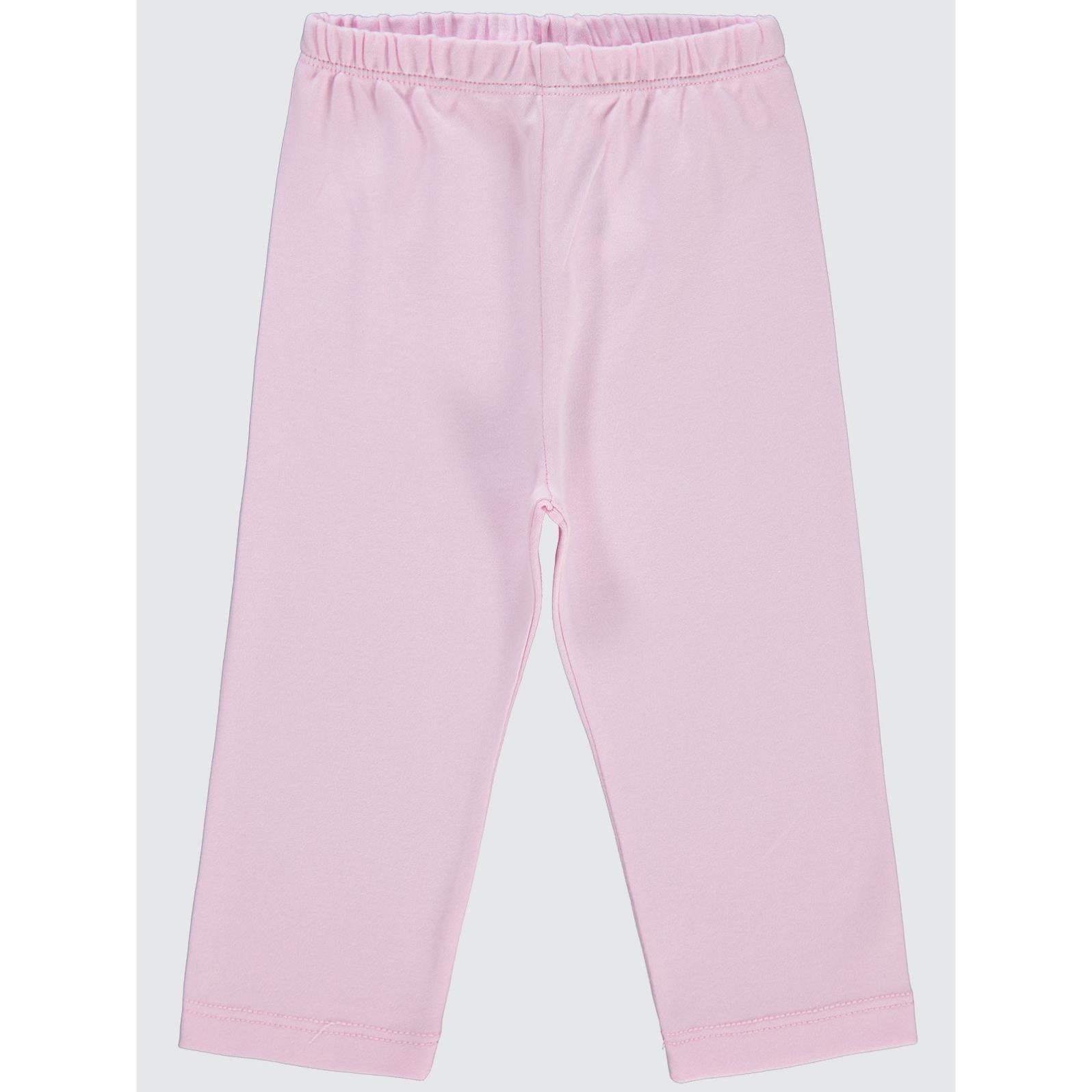 Civil Baby Düz Model Beli Lastikli 12-24 Ay Tek Alt Bebe - Pembe