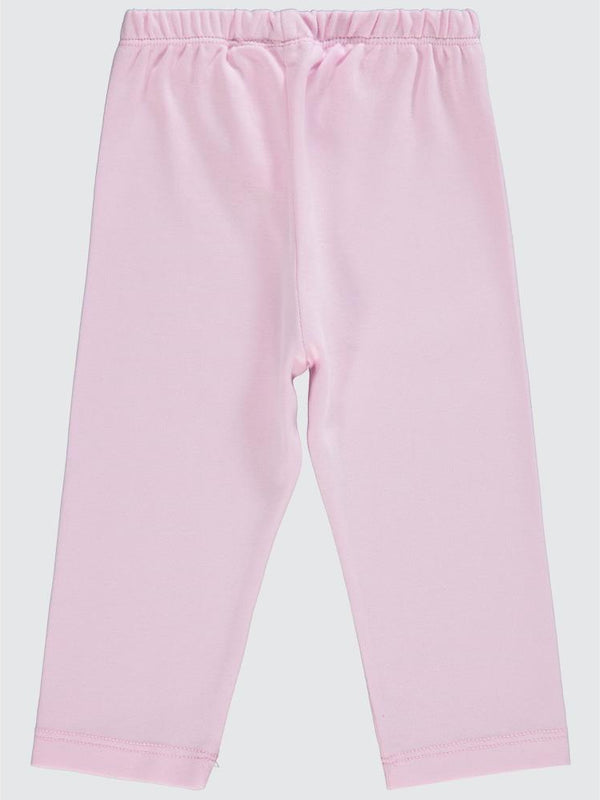 Civil Baby Düz Model Beli Lastikli 12-24 Ay Tek Alt Bebe - Pembe