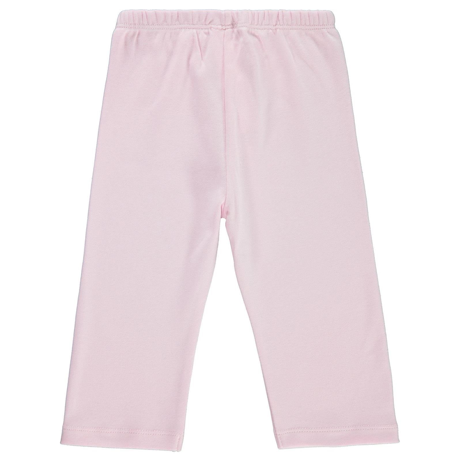 Civil Baby Düz Model Beli Lastikli 12-24 Ay Tek Alt Bebe - Pembe