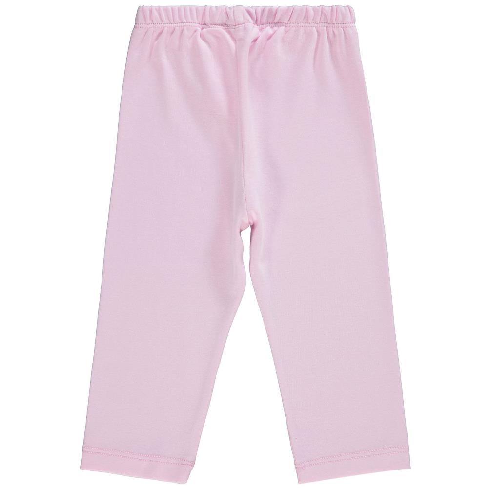 Civil Baby Düz Model Beli Lastikli 12-24 Ay Tek Alt Bebe - Pembe