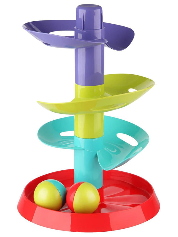 Let's Be Child Renkli Top Yuvarlama Kulesi