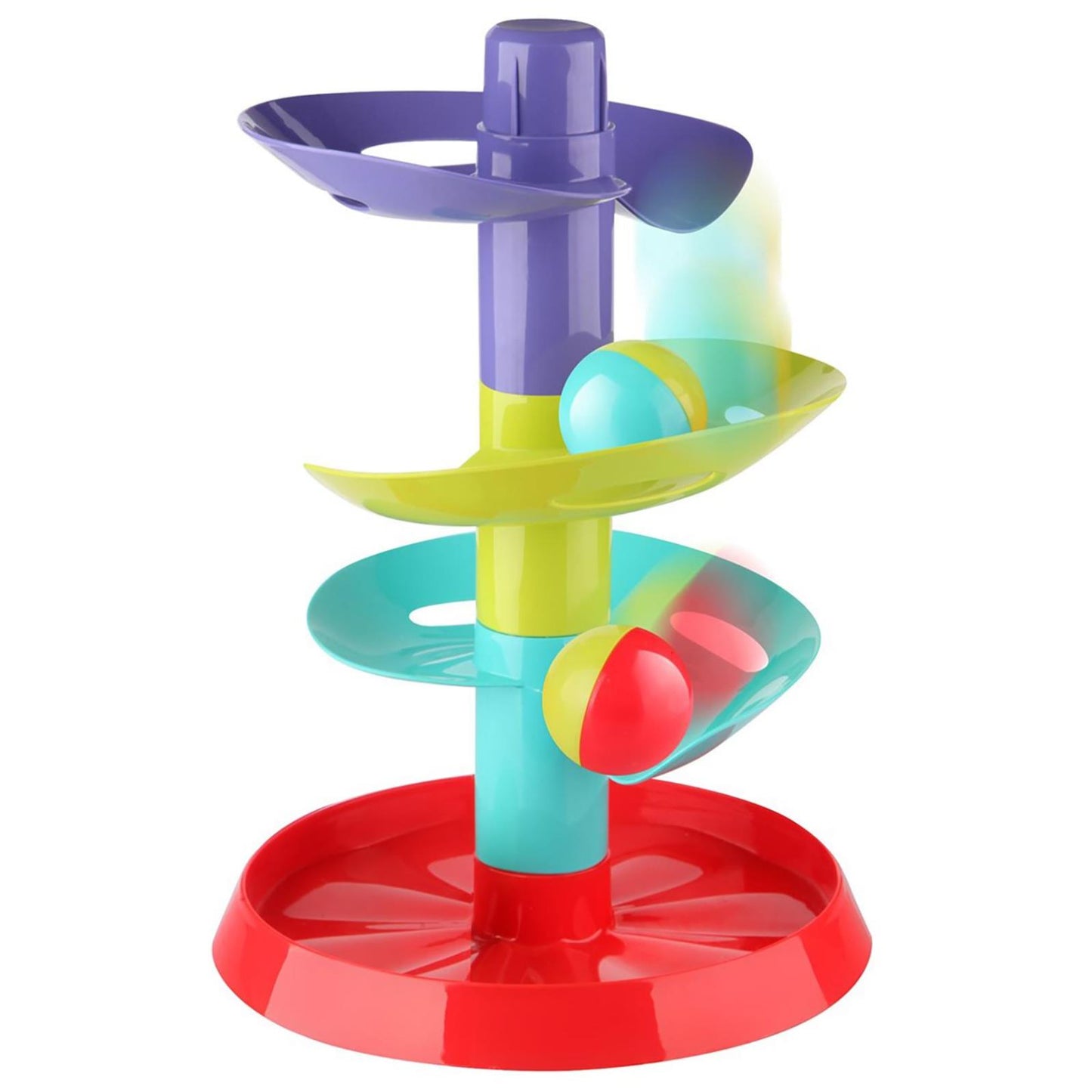 Let's Be Child Renkli Top Yuvarlama Kulesi