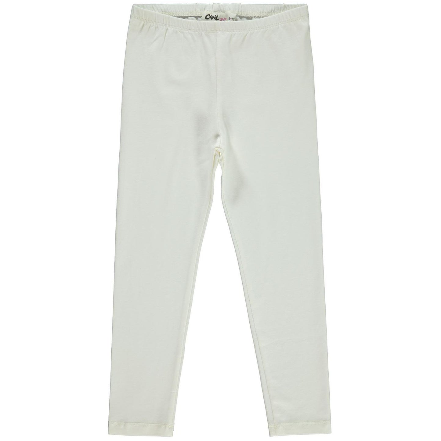 Civil Girls Basic 6-9 Yaş Tayt - Ekru