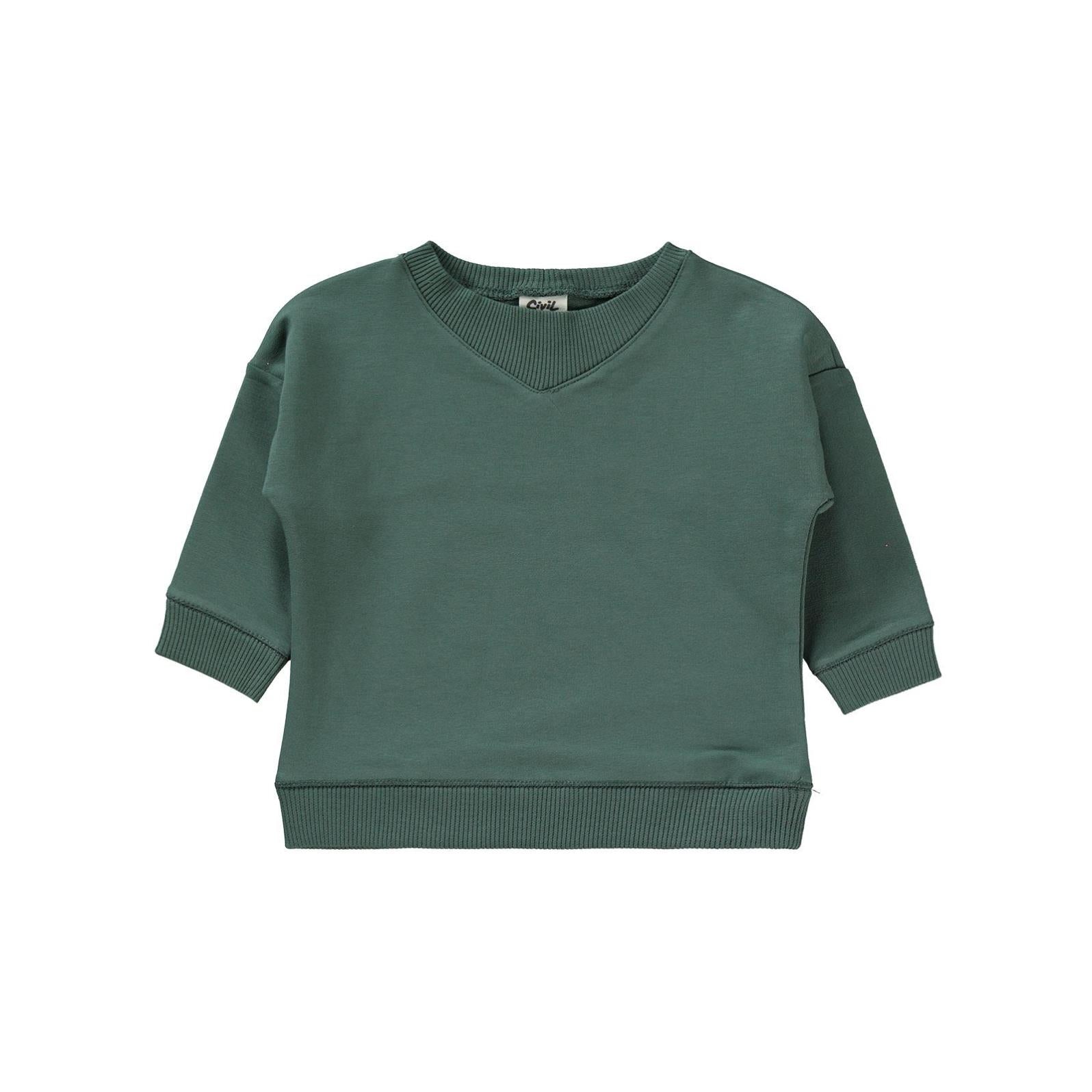 Civil Baby Basic 6-18 Ay Takım - Haki